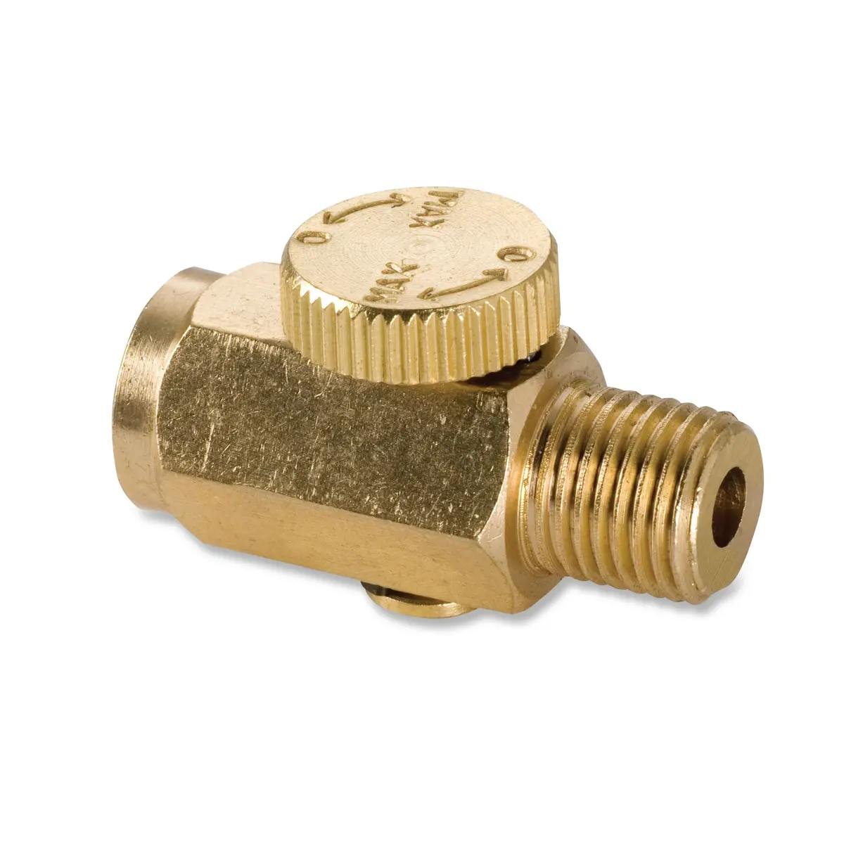 Click-Type Mini Brass Air Regulator 1