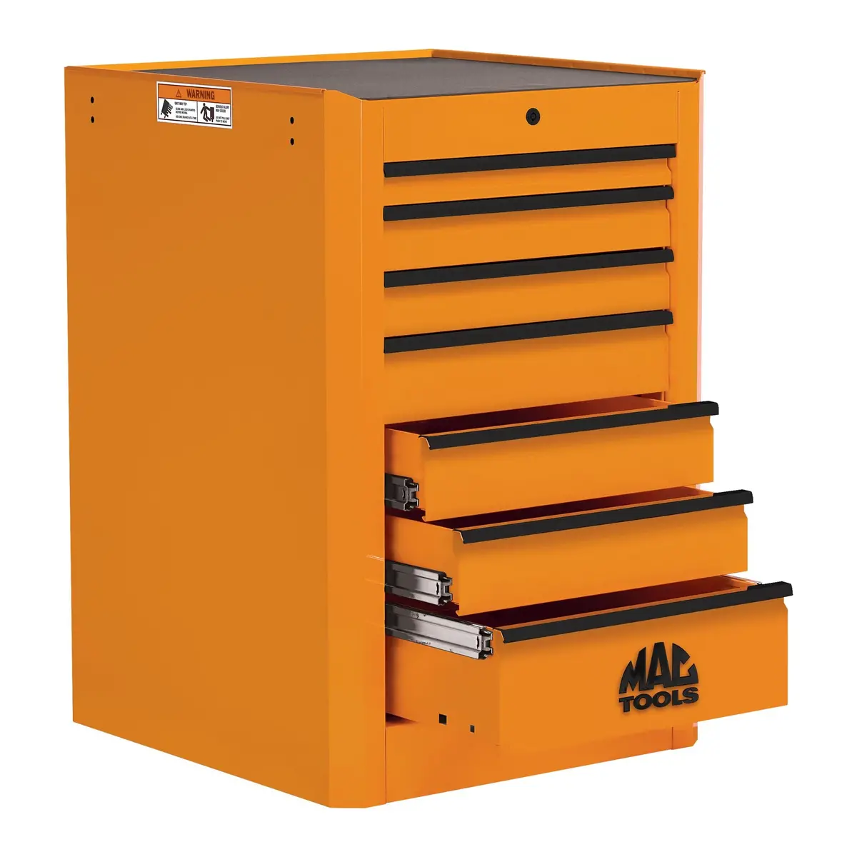 Macsimizer® 7-Drawer Side Box - Fireball Orange 1
