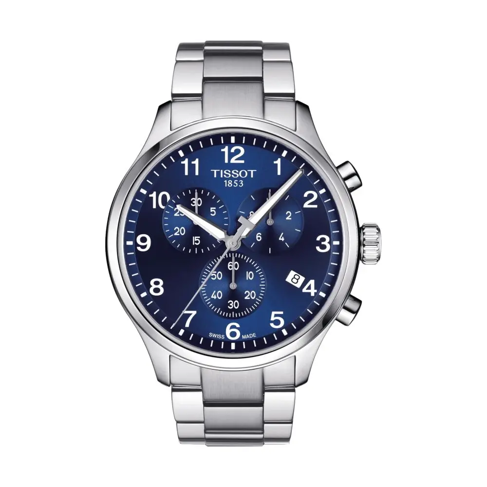 Chrono Xl Classic 45Mm - Blue On Bracelet 1
