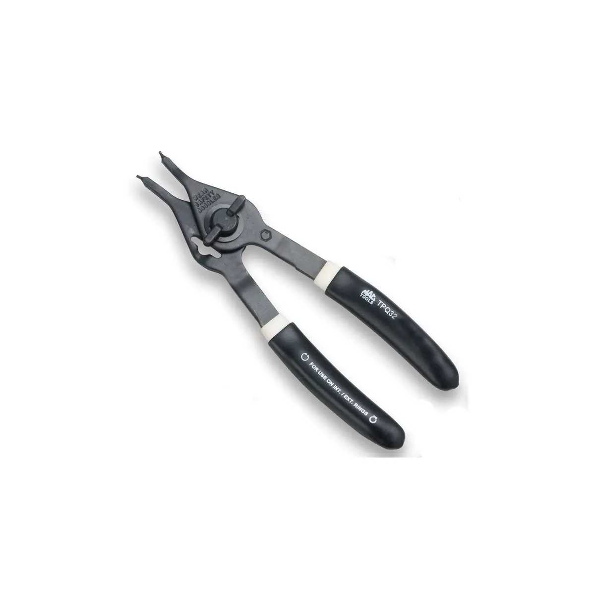 Straight Quarter-Turn Retaining Ring Pliers 6" 1