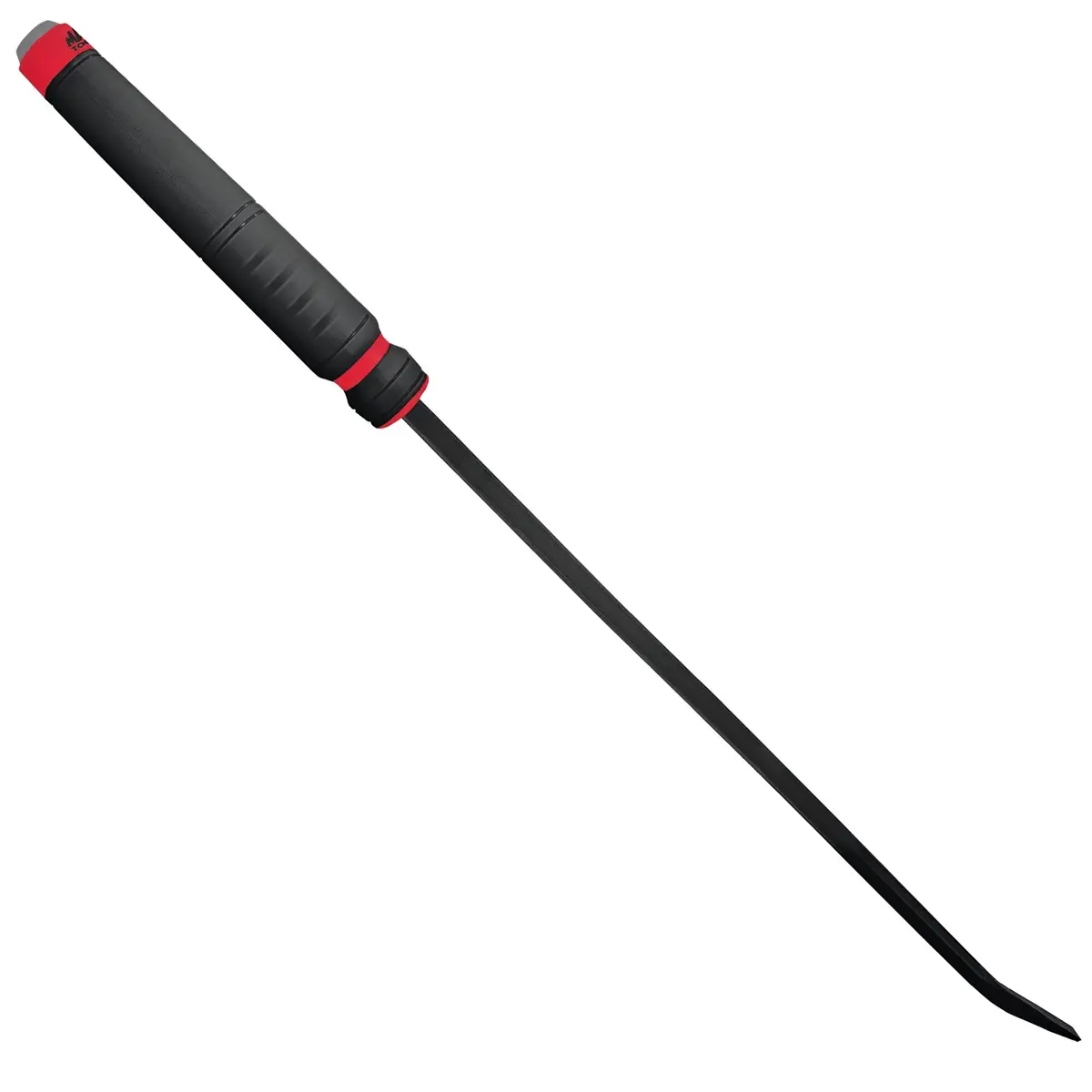 Capped Comfort-Handle 1/2" Curved-Head Pry Bar 31" Red 1