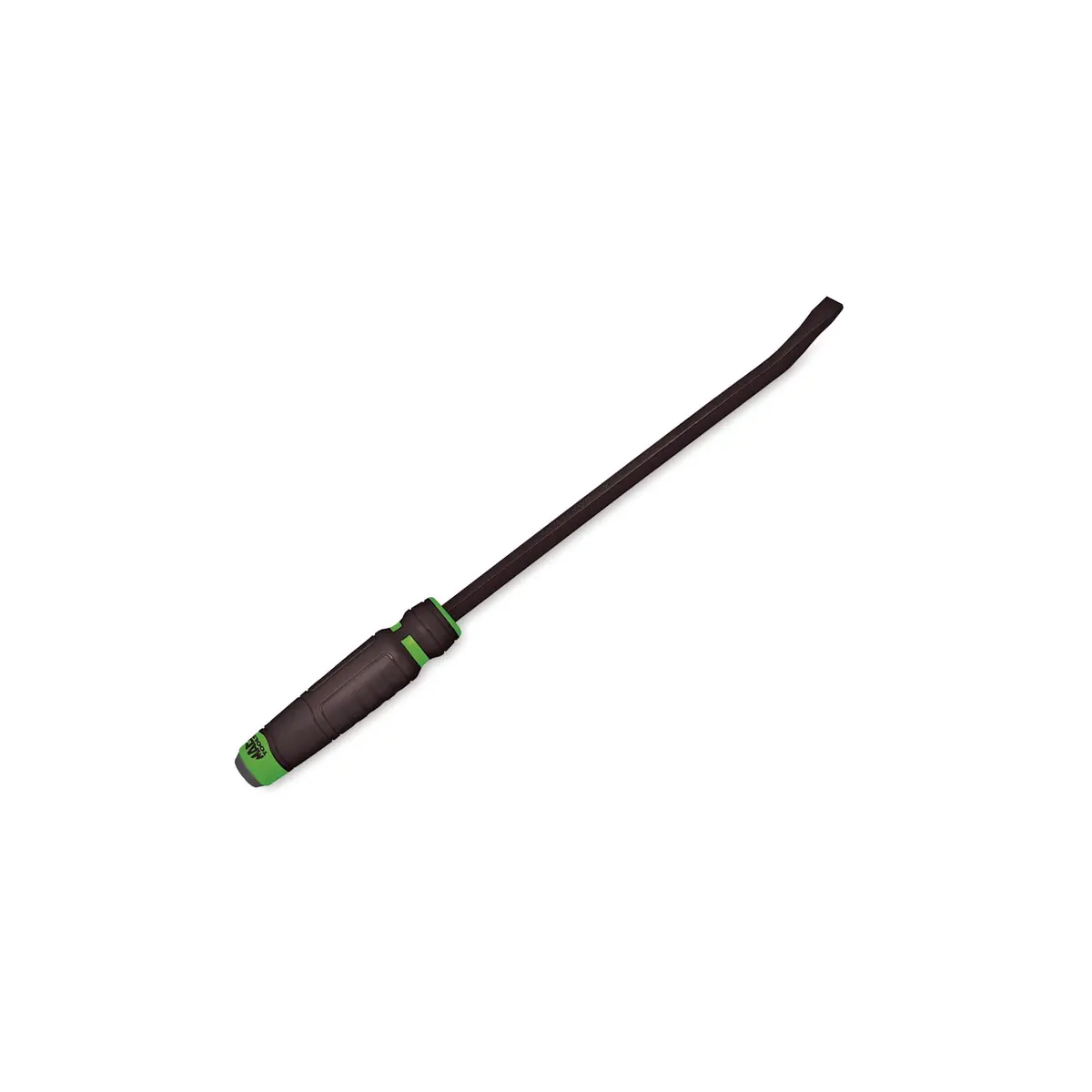 Capped Comfort-Handle 3/8" Curved-Head Pry Bar 17" Green 1