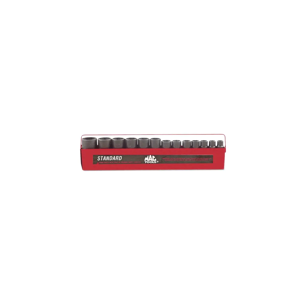 13-Pc. 1/2" Drive Sae Deep Impact Socket Set - 6-Pt. 1