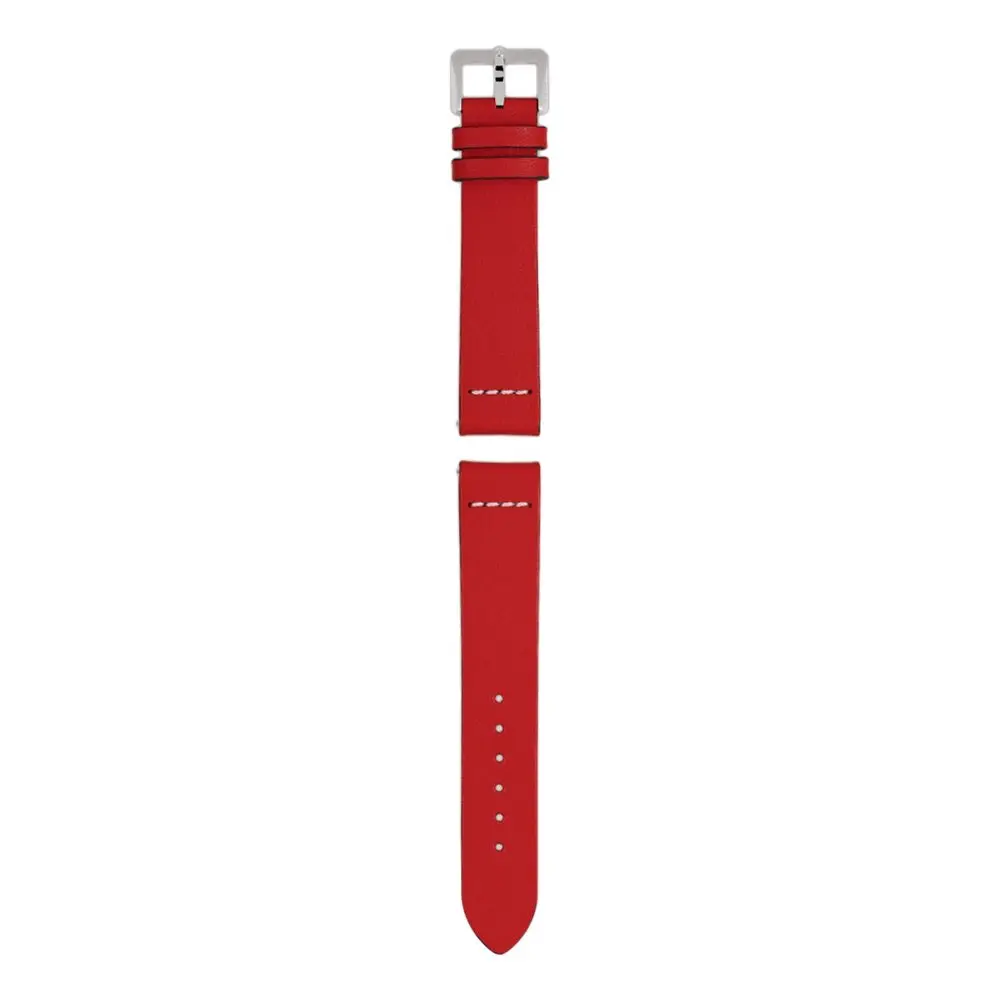 Rado Captain Cook Red Leather Strap For 42Mm 1