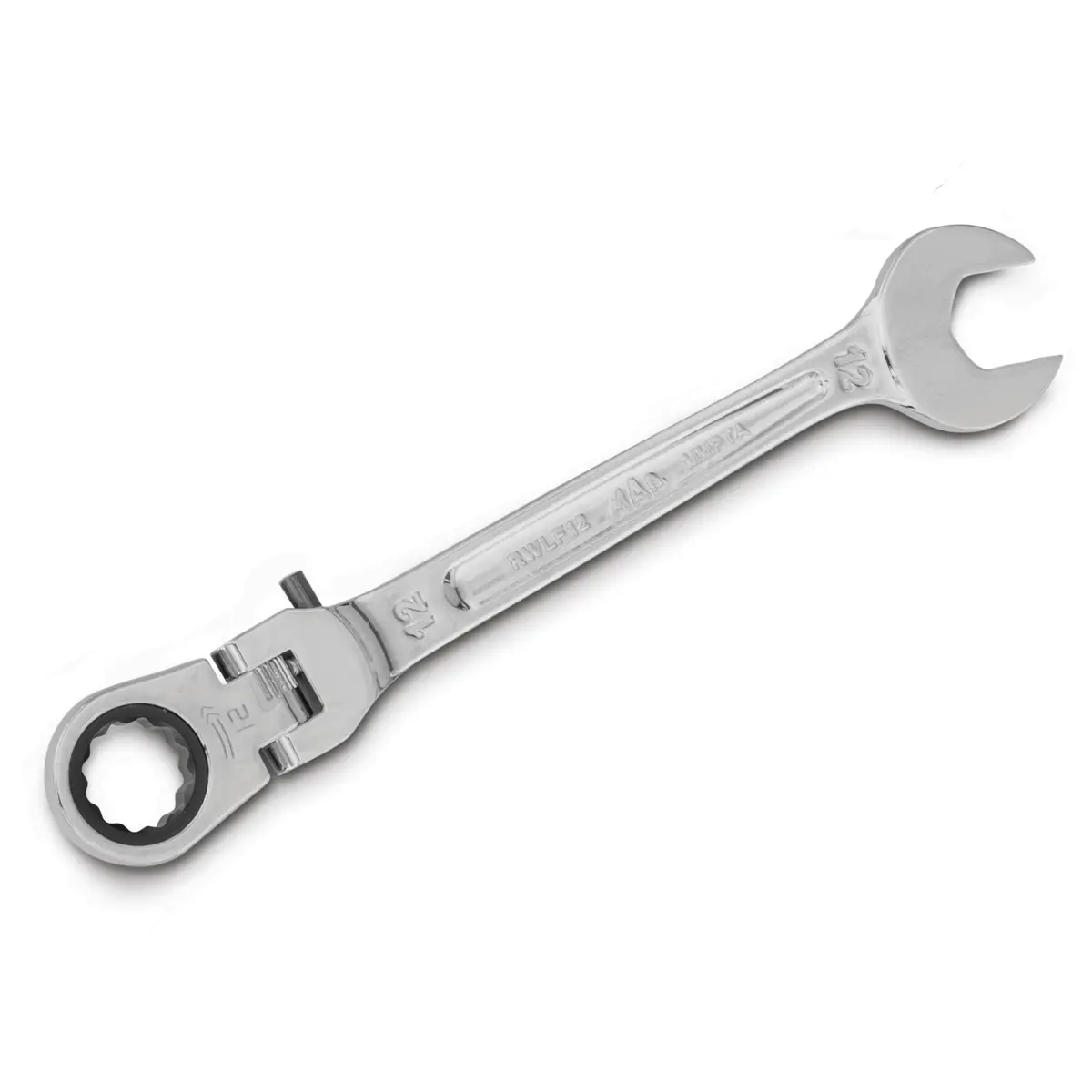 Flexible-Head Ratcheting Wrench 12Mm - 12-Pt. 1