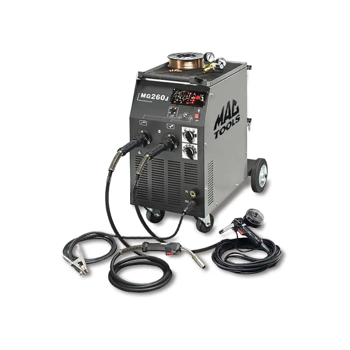 260-Amp Mig Welder With Spool Gun - 1/2" Production 1