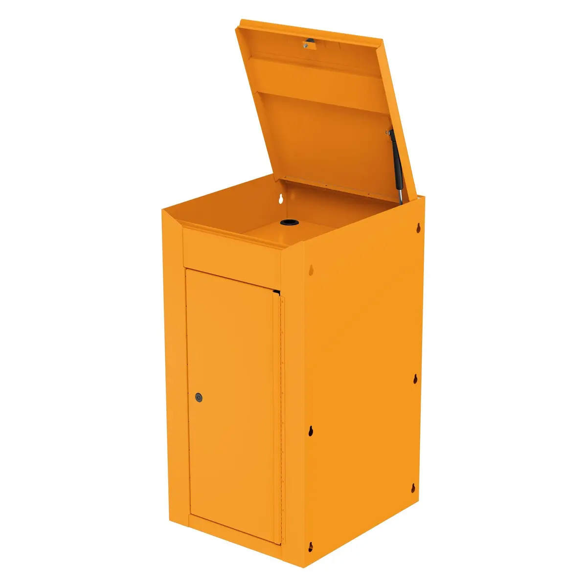Side Cabinet For Uc3720 (Mb199) Carts - Fireball Orange 1