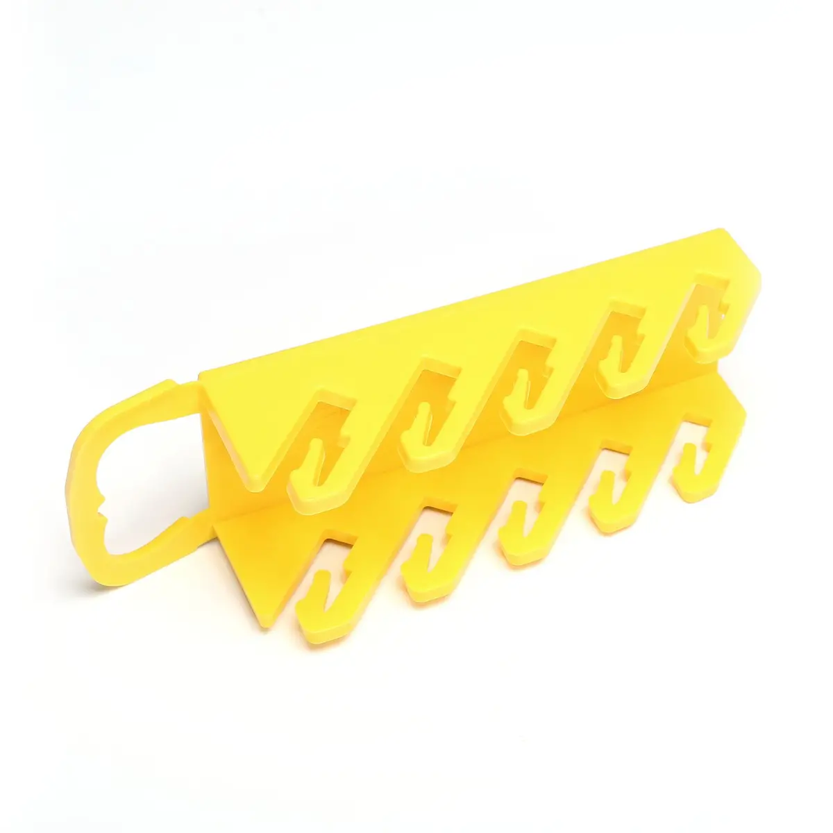 5-Pc. Stubby Wrench Rack - Yellow 1
