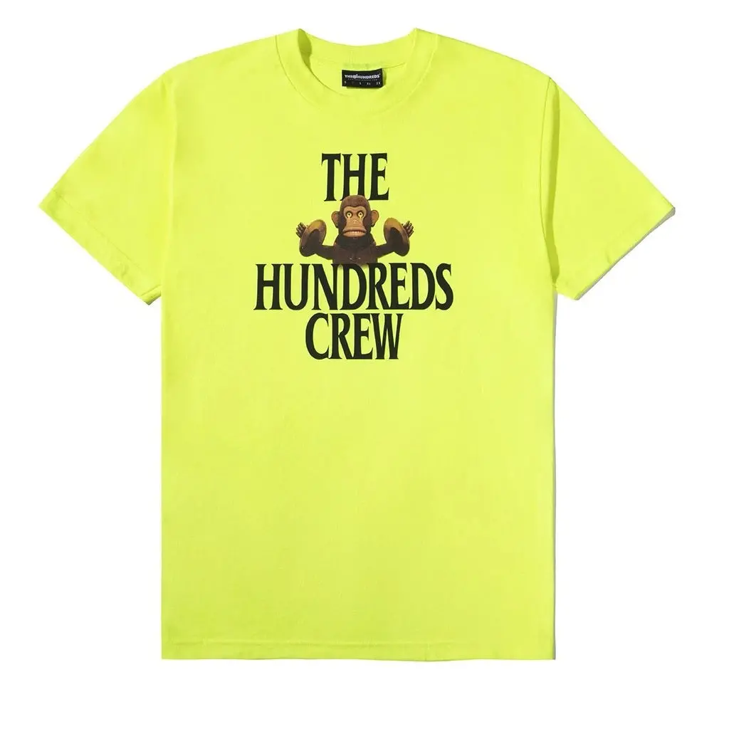 The Hundreds Chant T-Shirt - Safety Green 1