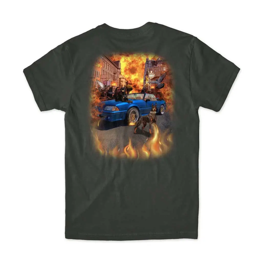 Chocolate Block Is Hot S/S Tee - Black 1