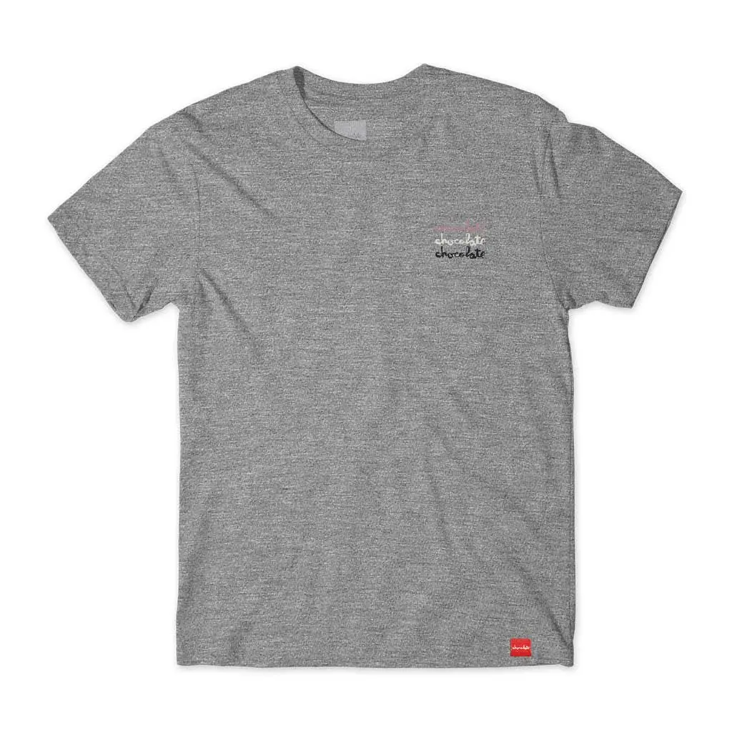 Chocolate Triple Stack S/S Tee - Grey 1