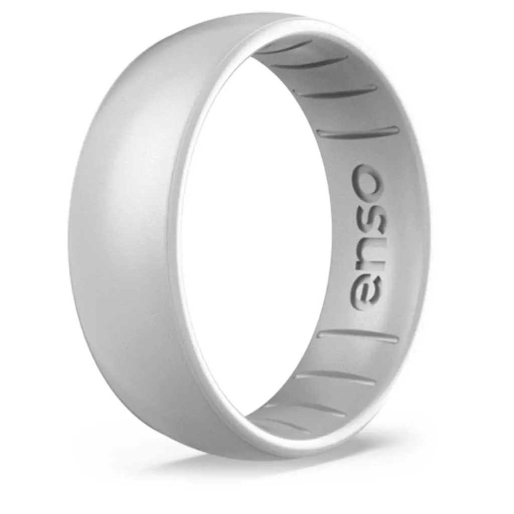 Enso Rings Elements Classic Silicone Ring - Silver 1