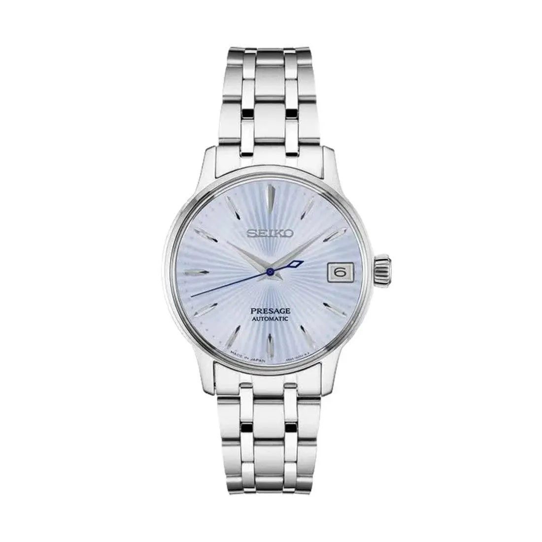 Srp841 Presage Cocktail Time 33.8Mm - Ice Blue On Bracelet 1