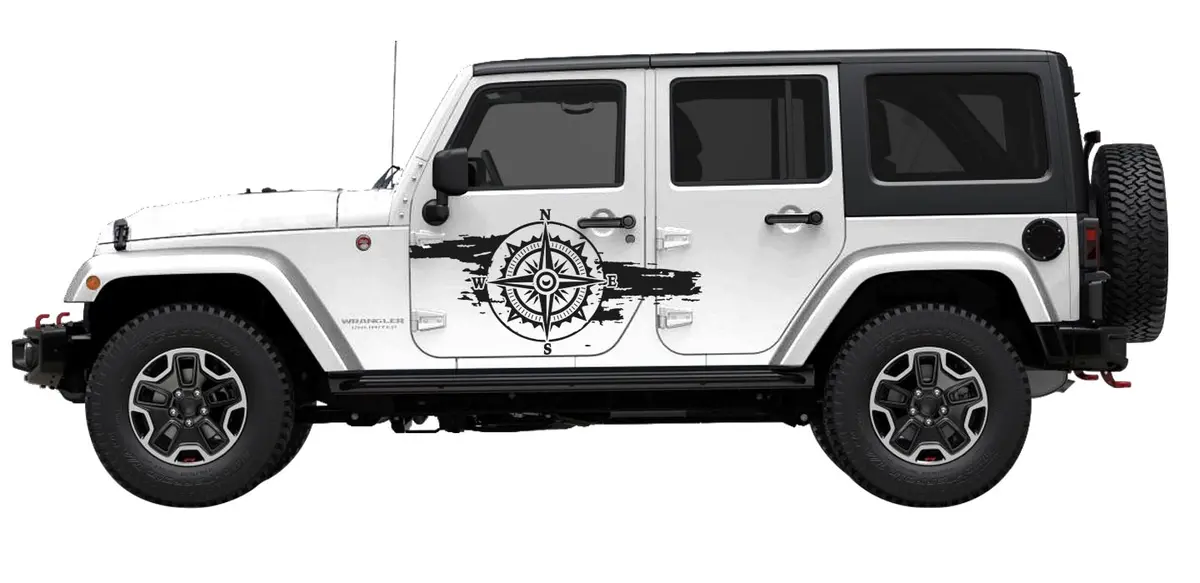Jeep Door Decals Compass 1