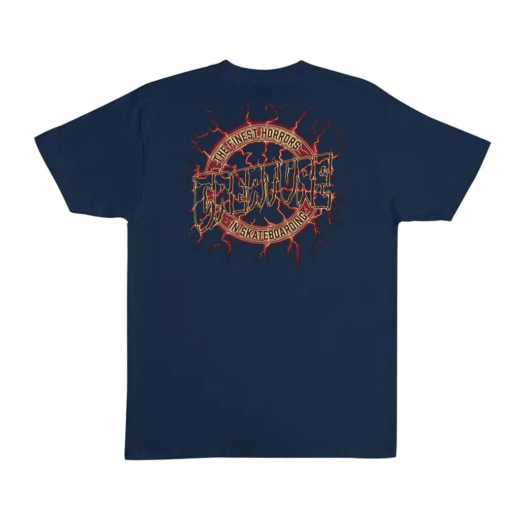Creature Finest Strike S/S Tee - Navy 1