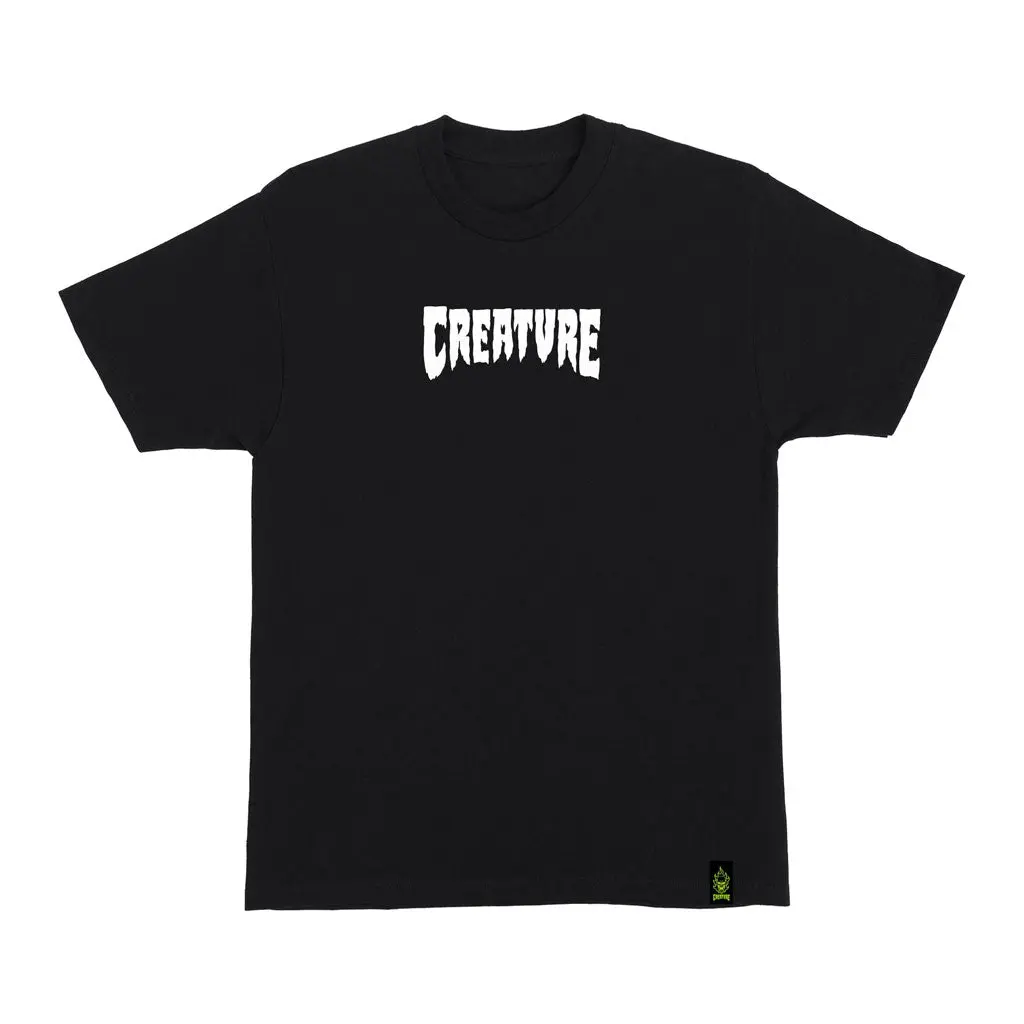 Creature Mono S/S Tee - Black 1