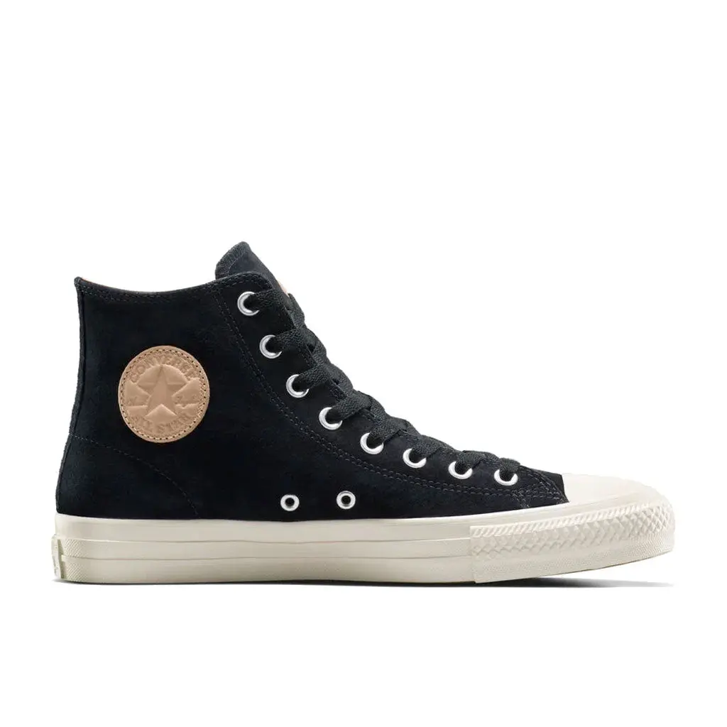 Converse Ctas Pro Hi - Nubuck - Black/Egret/Vachetta Beige 1