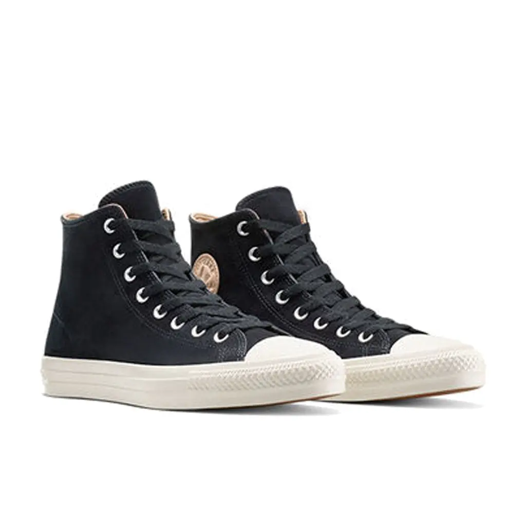 Converse Ctas Pro Hi - Nubuck - Black/Egret/Vachetta Beige 3