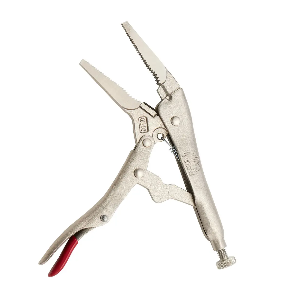 6" Long Nose Trigger Release Locking Pliers - Red 1