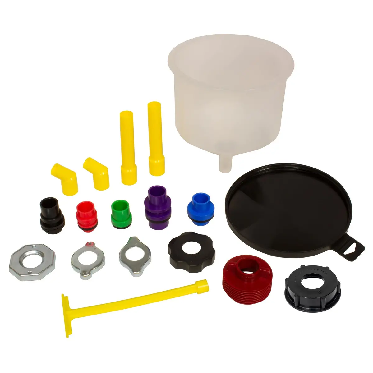 18-Pc. Spill-Free Funnel 1