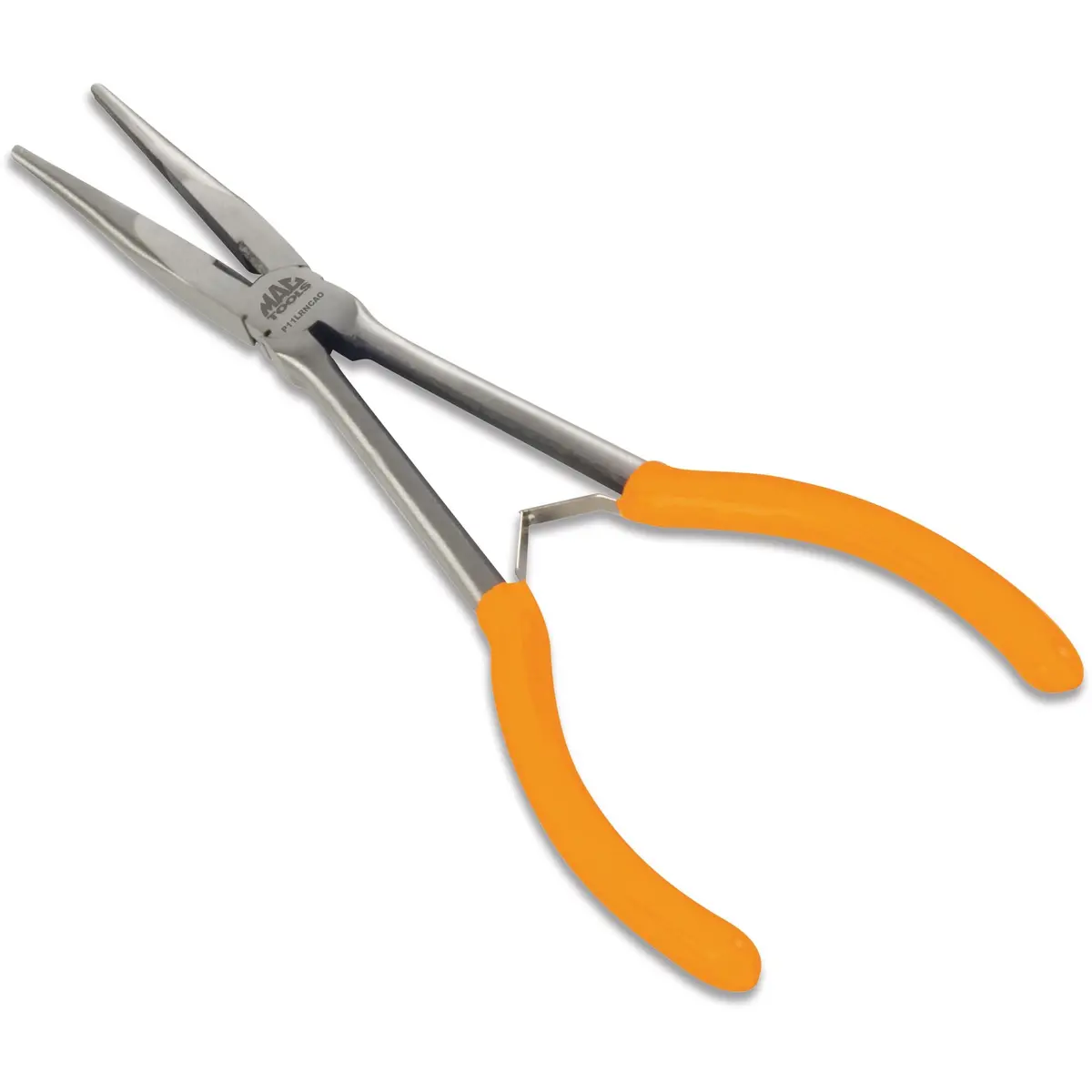 Long-Reach Long-Nose Pliers With Cutter 11" - Orange 1