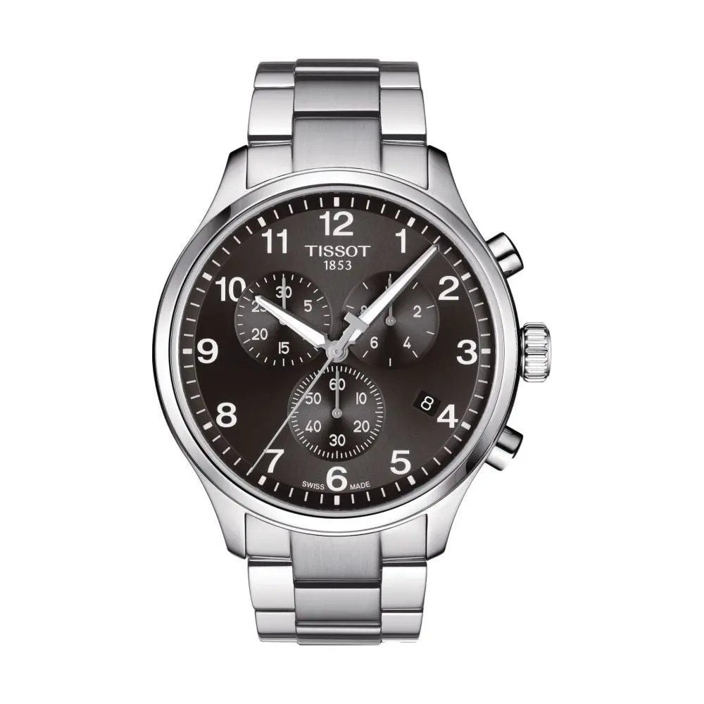 Chrono Xl Classic 45Mm - Black On Bracelet 1