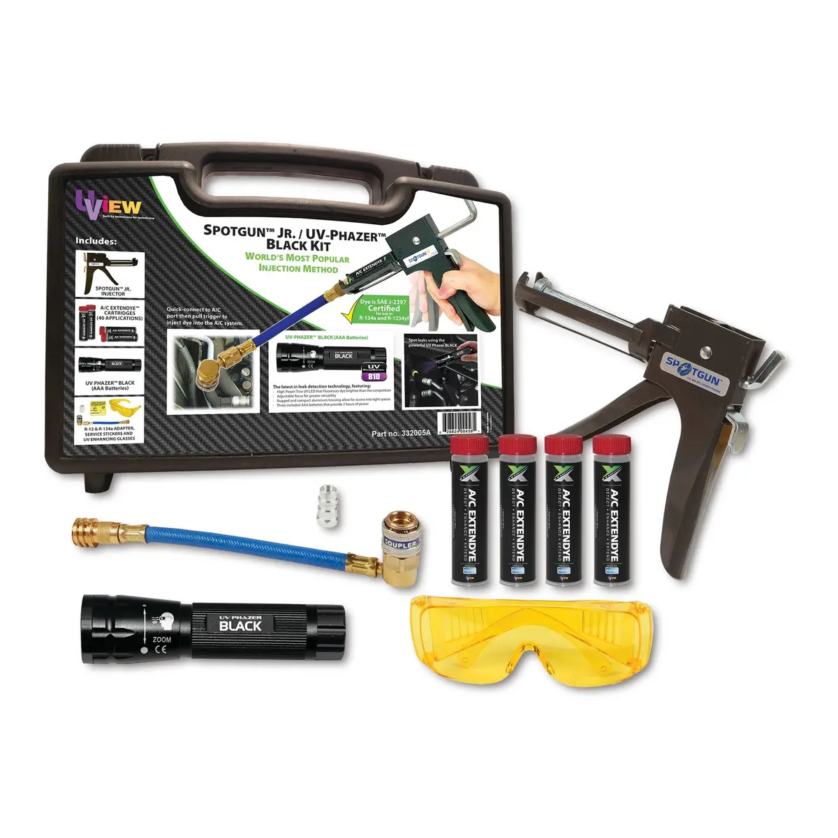 Spotgun Jr./Uv-Phazer Black Kit 1