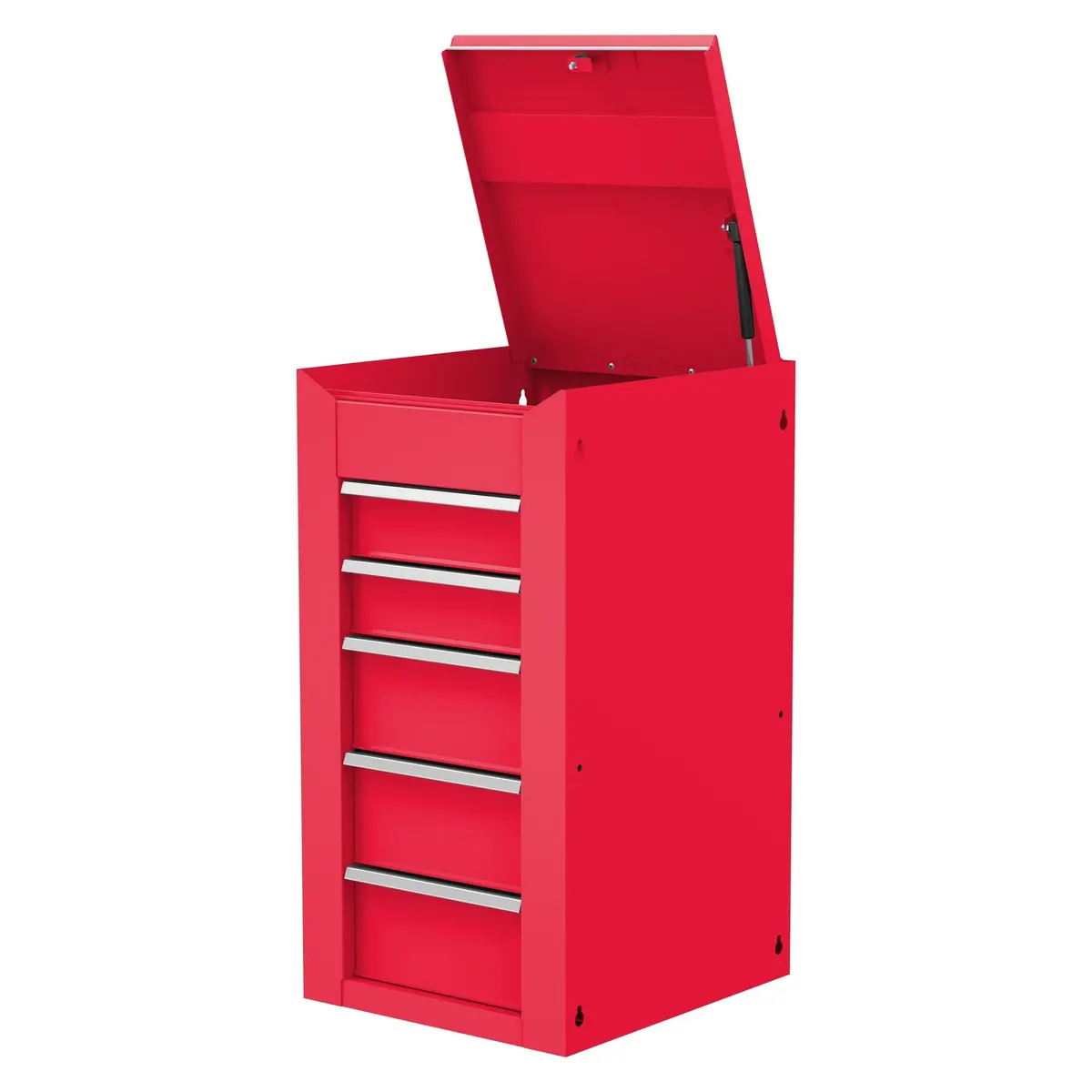 5-Drawer Side Box For Uc3720 (Mb199) Carts - Firebrick Red 1