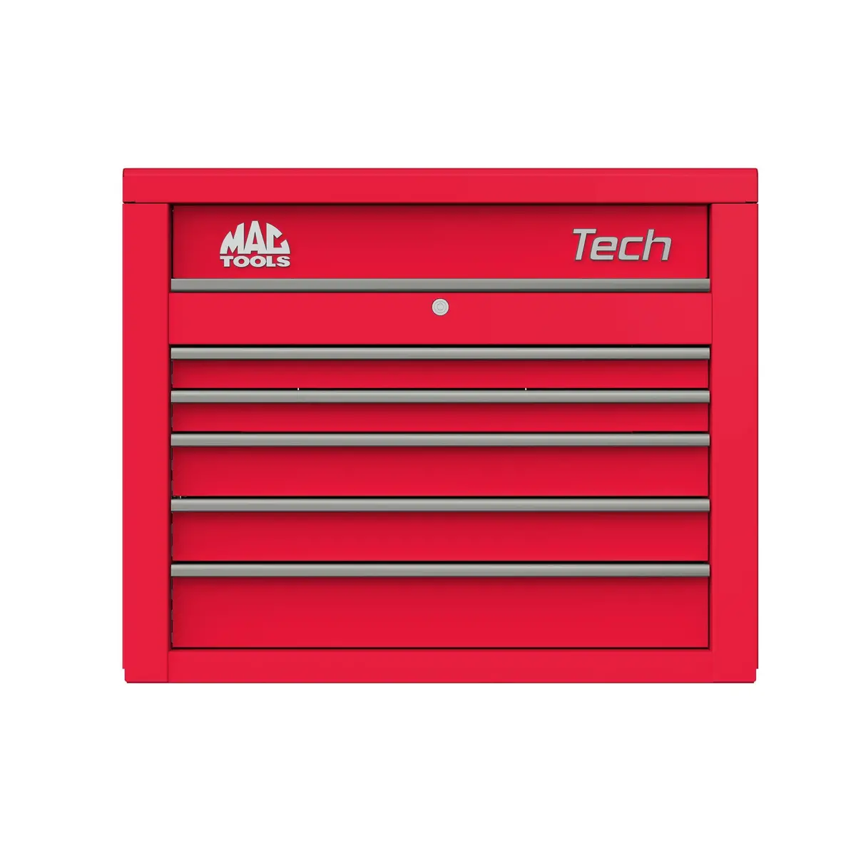 Tech™ Series 5-Drawer Top Chest - Firebrick Red 1