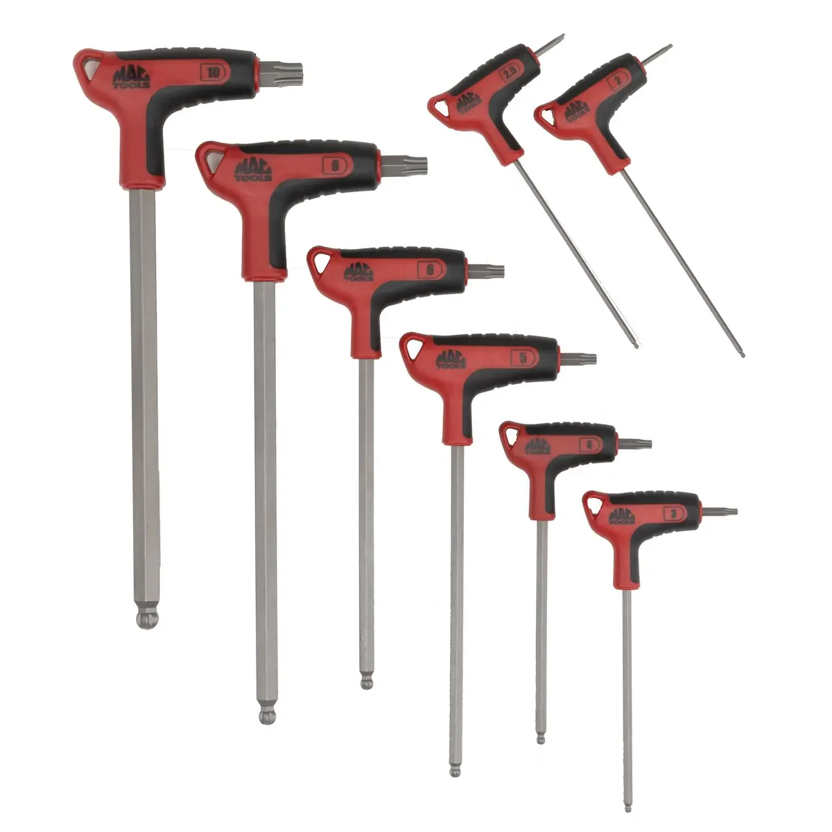 8-Pc. R.B.R.T.™ Metric T-Handle Speed Hex Set 1