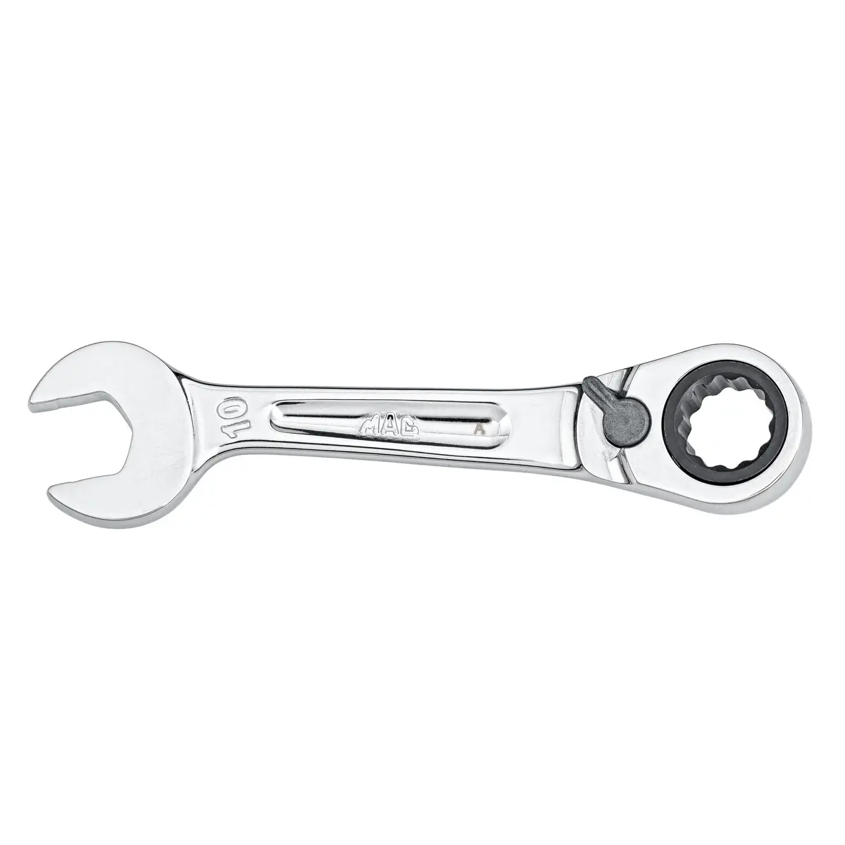 Stubby Reversible Ratcheting Wrench Set 10Mm - 12-Pt. 1