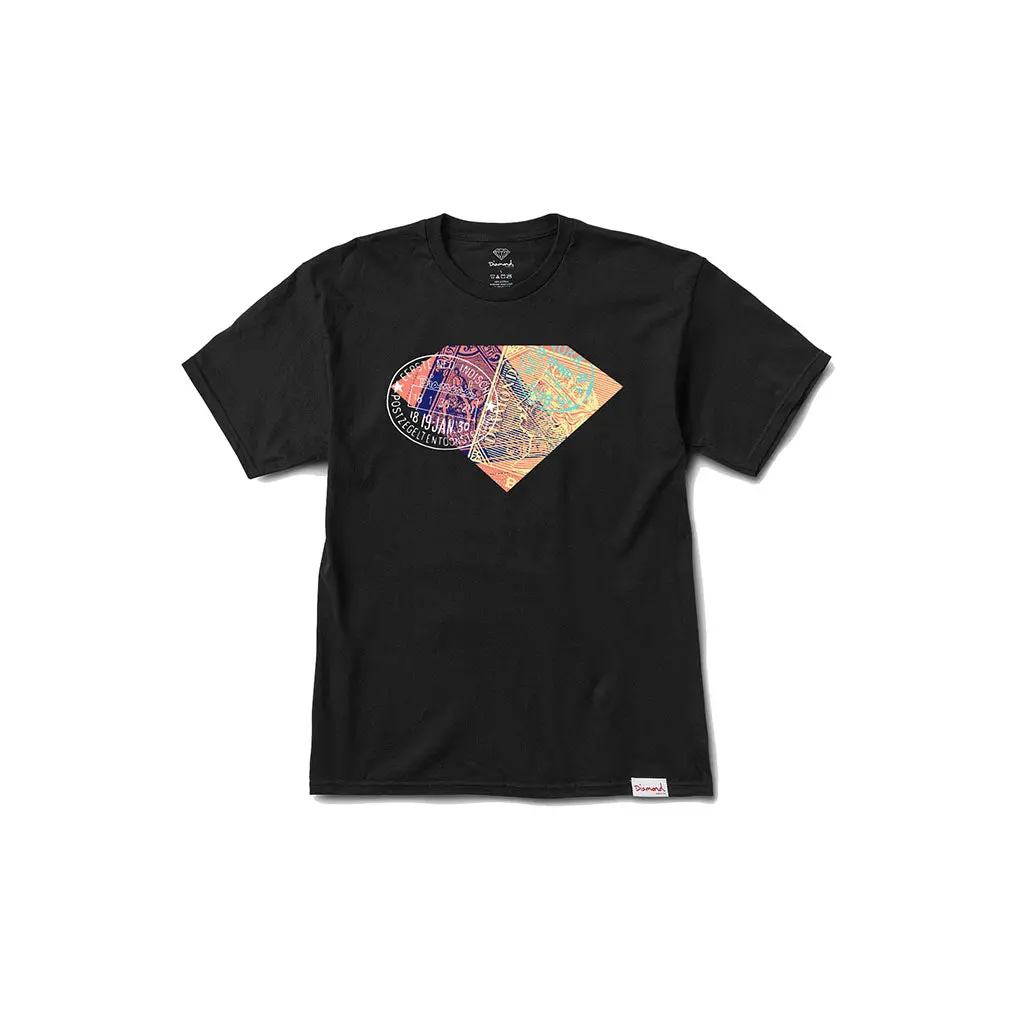 Diamond Trotter Tee - Black 1