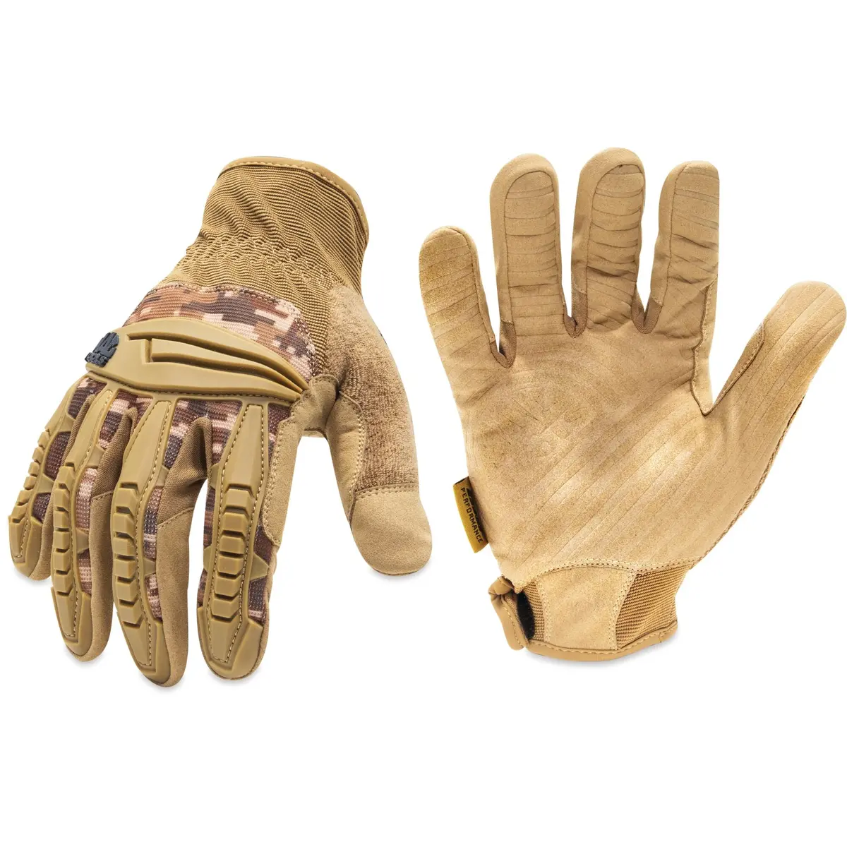 Coyote Camouflage Impact Speedcuff Glove 1