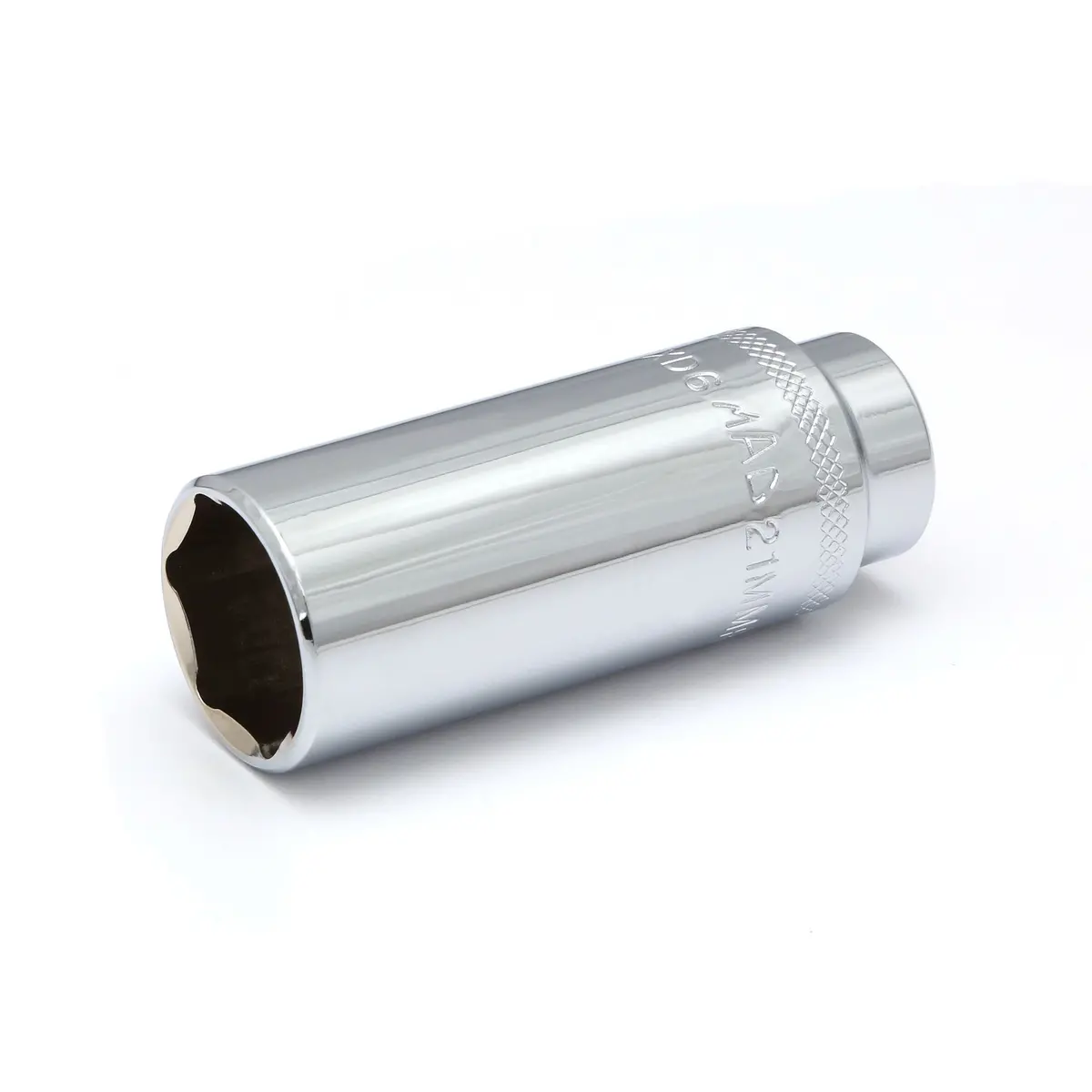 3/8" Drive Deep Socket 21Mm - 6-Pt. 1
