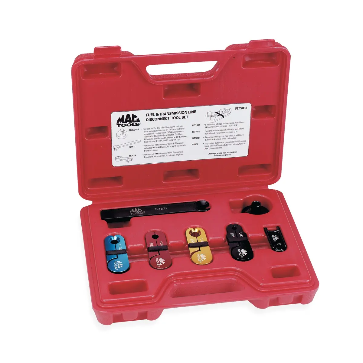 7-Pc. Fuel And Transmission Line Disconnect Set 1