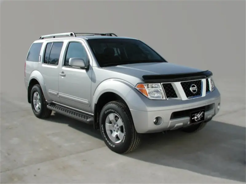 Stampede Vigilante Hood Protector – Smoke Finish For 2005–2019 Nissan Frontier 1
