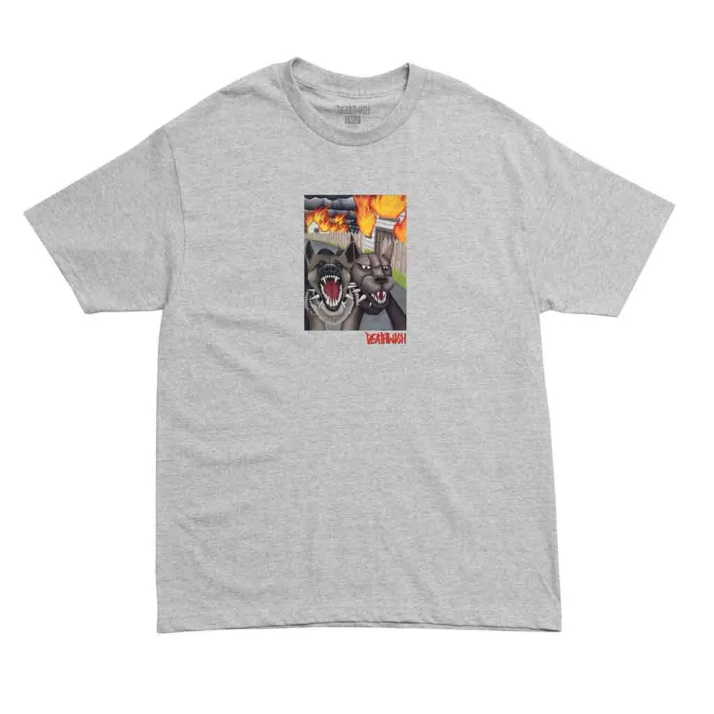 Deathwish All Screwed Up S/S T-Shirt - Grey 1