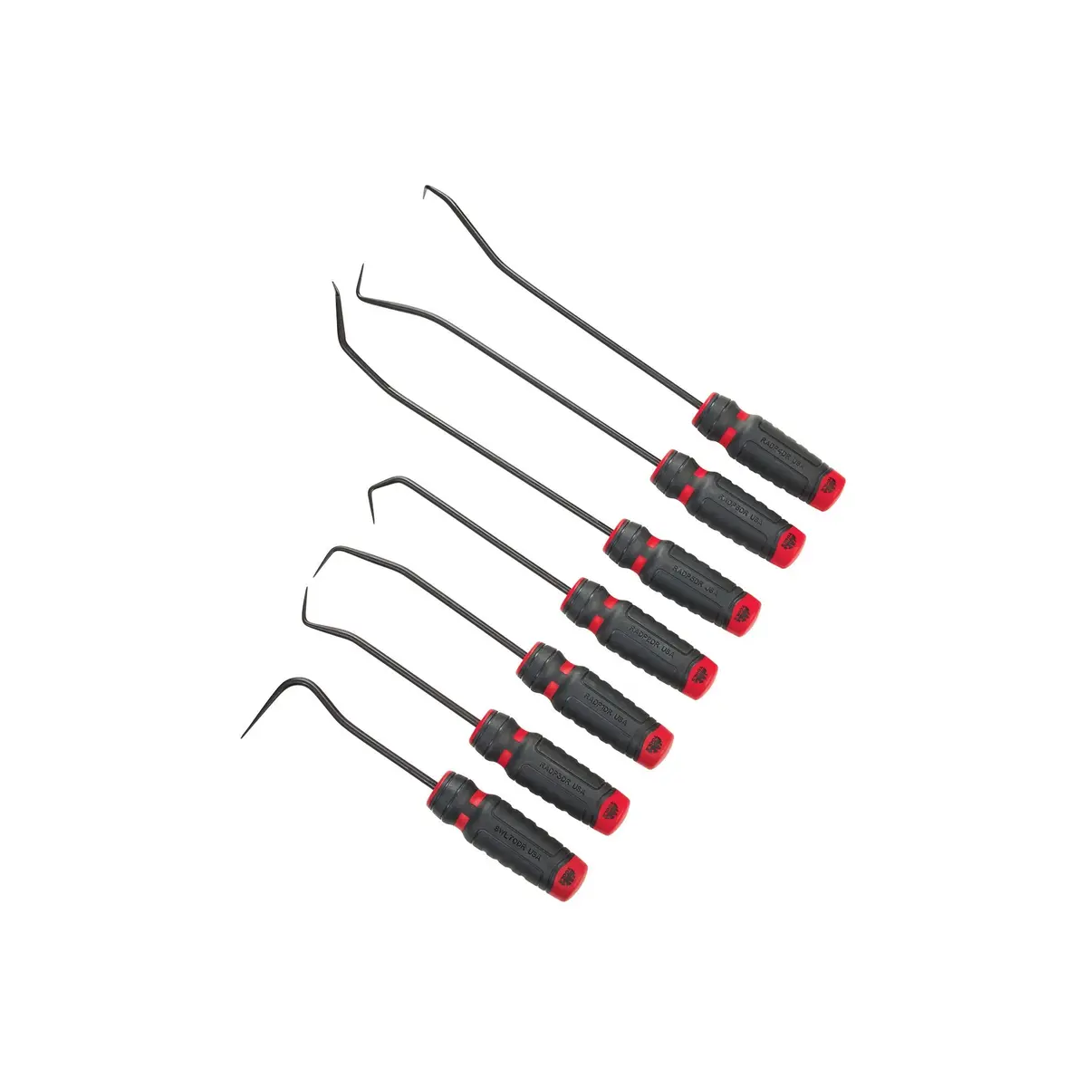7-Pc. Mac-Grip™ Radiator Pick Set - Red 1