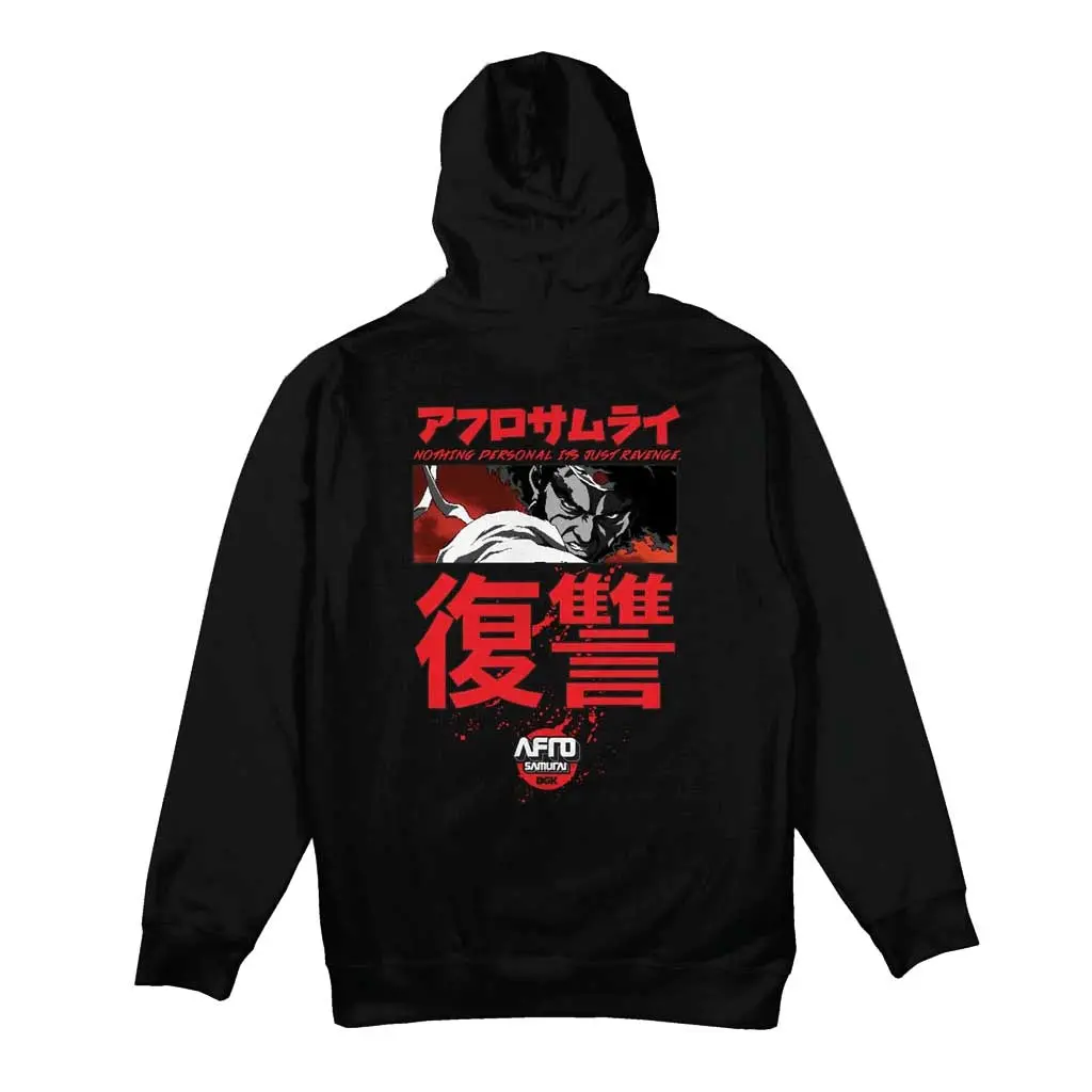 Dgk X Afro Samurai Afro Hoodie - Black 1