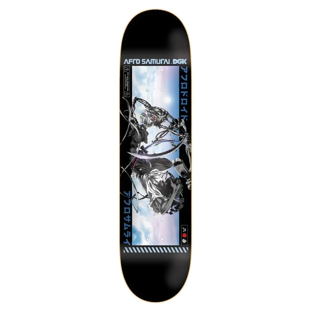 Dgk X Afro Samurai Afro Vs Afro Droid 8.0" Deck 1
