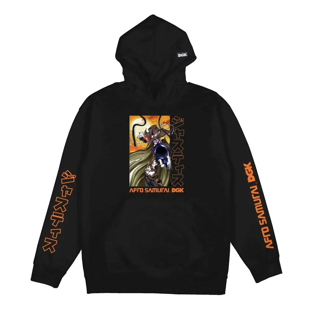Dgk X Afro Samurai Justice Hoodie - Black 1