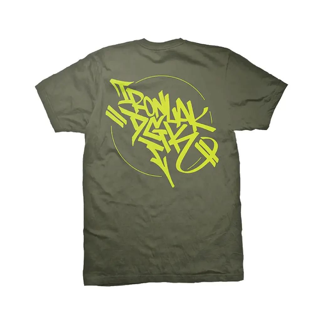 Dgk X Ironlak Hands Off S/S Tee - Military Green 1