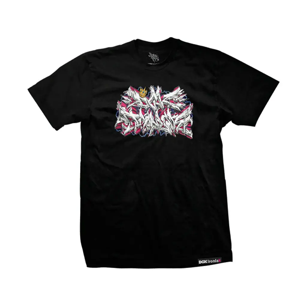 Dgk X Ironlak Volts S/S Tee - Black 1