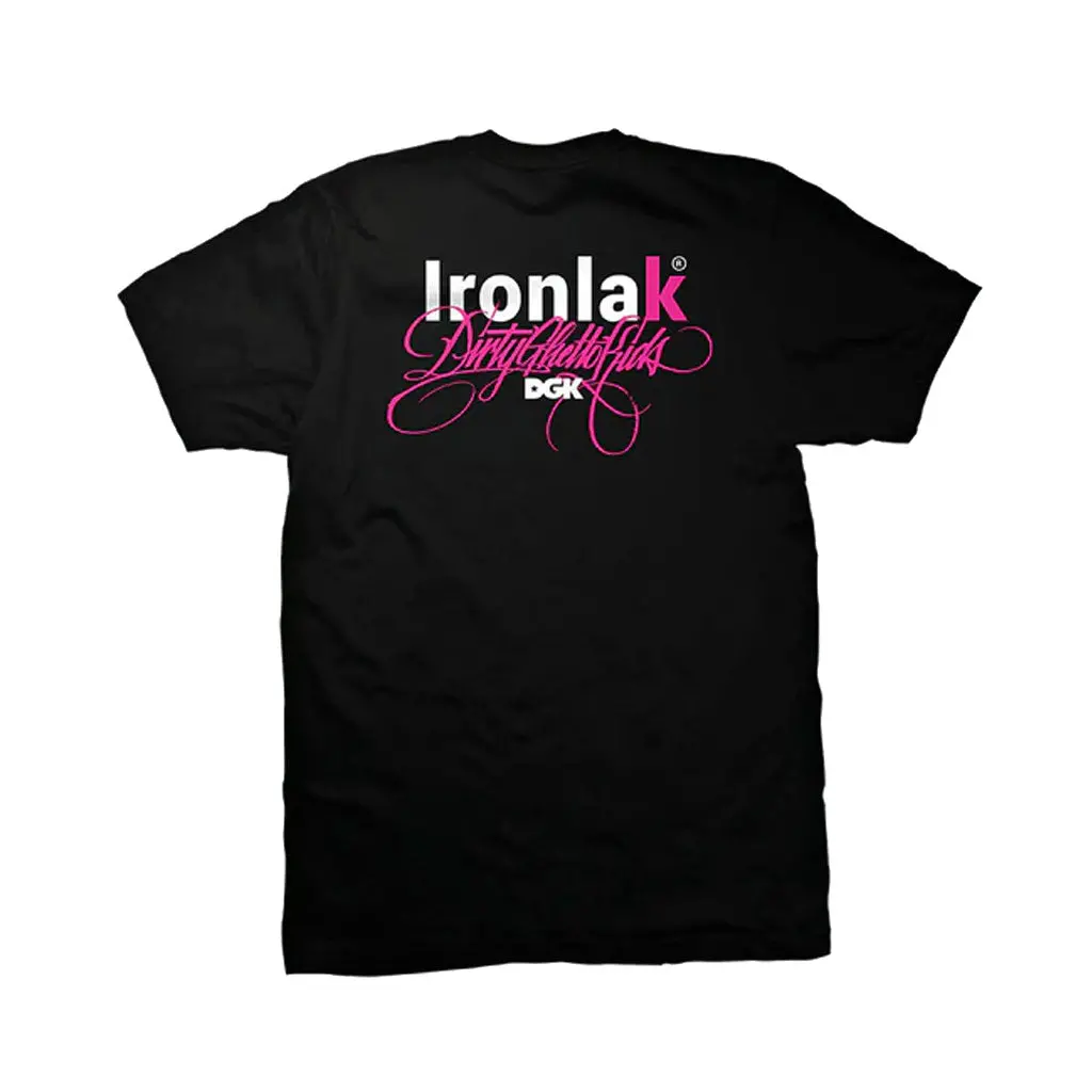Dgk X Ironlak Yard S/S Tee - Black 1