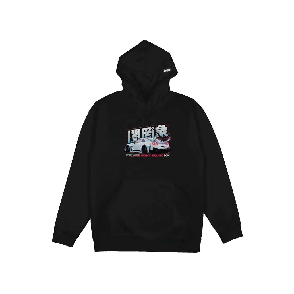 Dgk Shibuya Hooded - Black 1