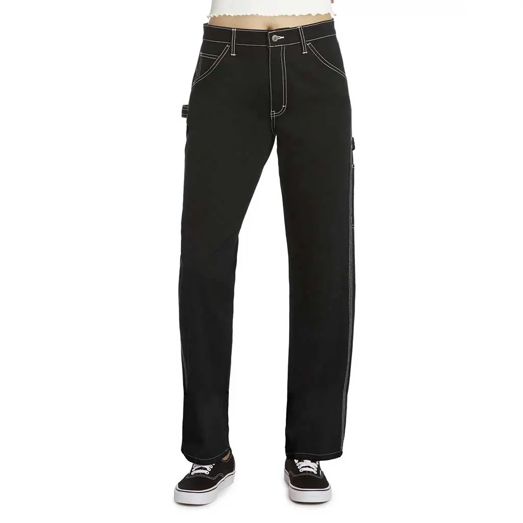 Dickies Women's Carpenter Pants - Black 1