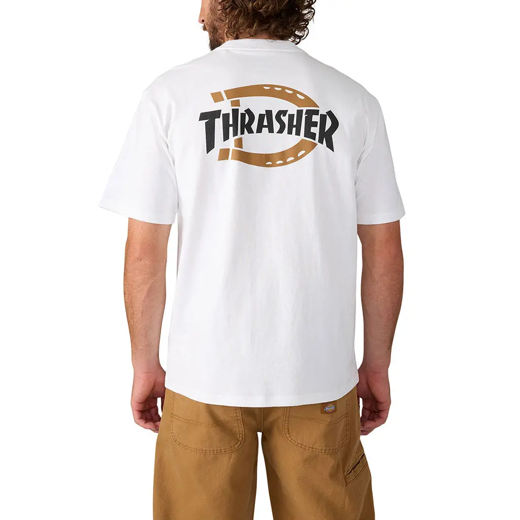 Dickies X Thrasher Graphic S/S Tee - White 1