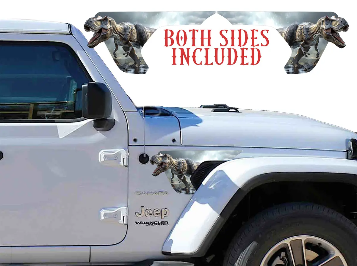 Fender Vent For The Jl Or Jt 2018 Or Newer 3D Dinosaur 1