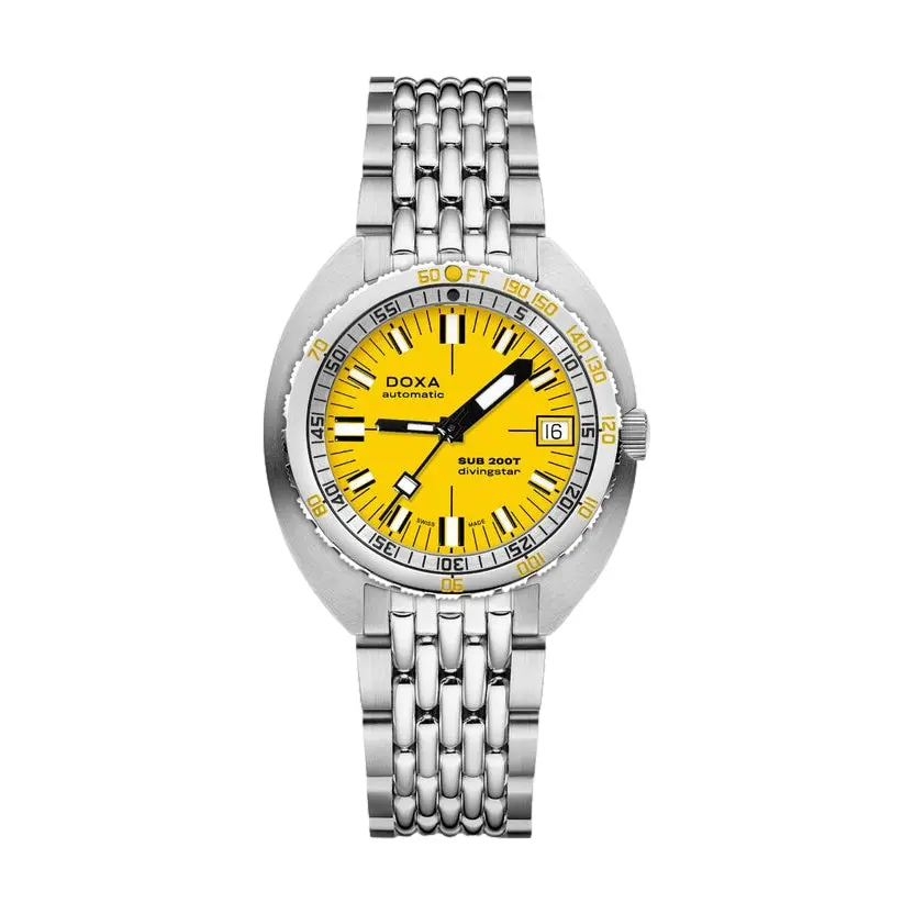 Sub 200T Divingstar 39Mm -  Iconic Yellow On Bracelet 1