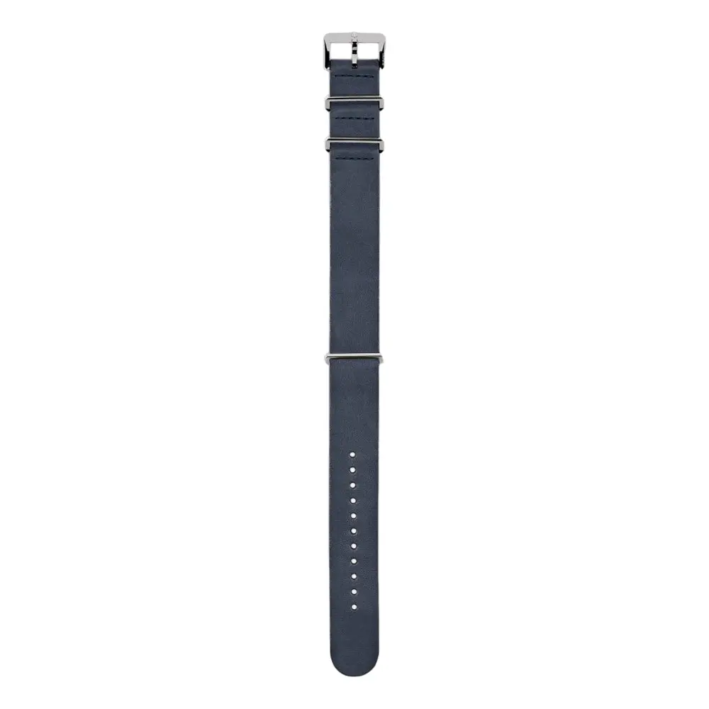 Rado Captain Cook Blue Leather One Piece Strap For 42Mm 1